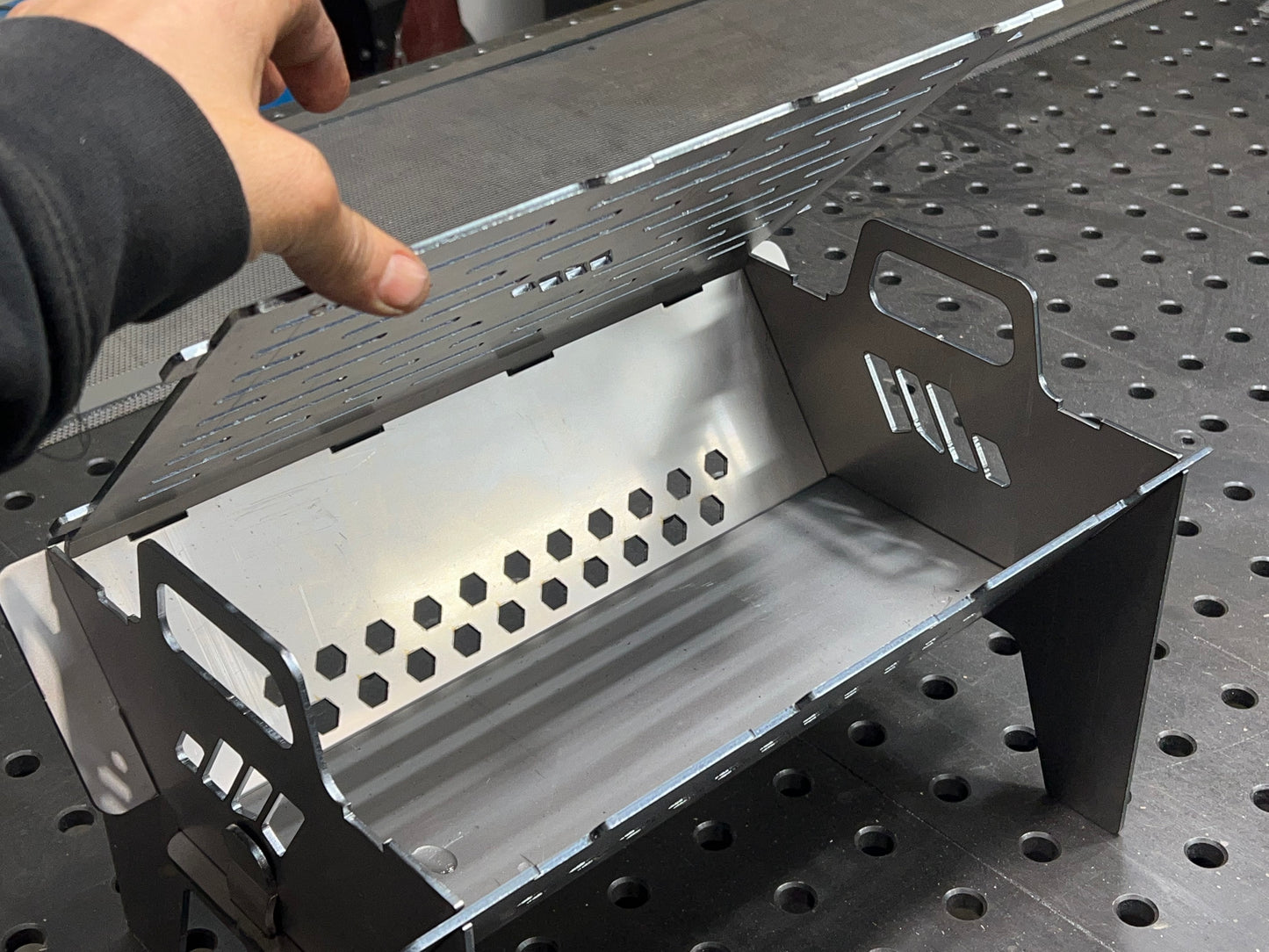 JW Collapsible Camp Grill