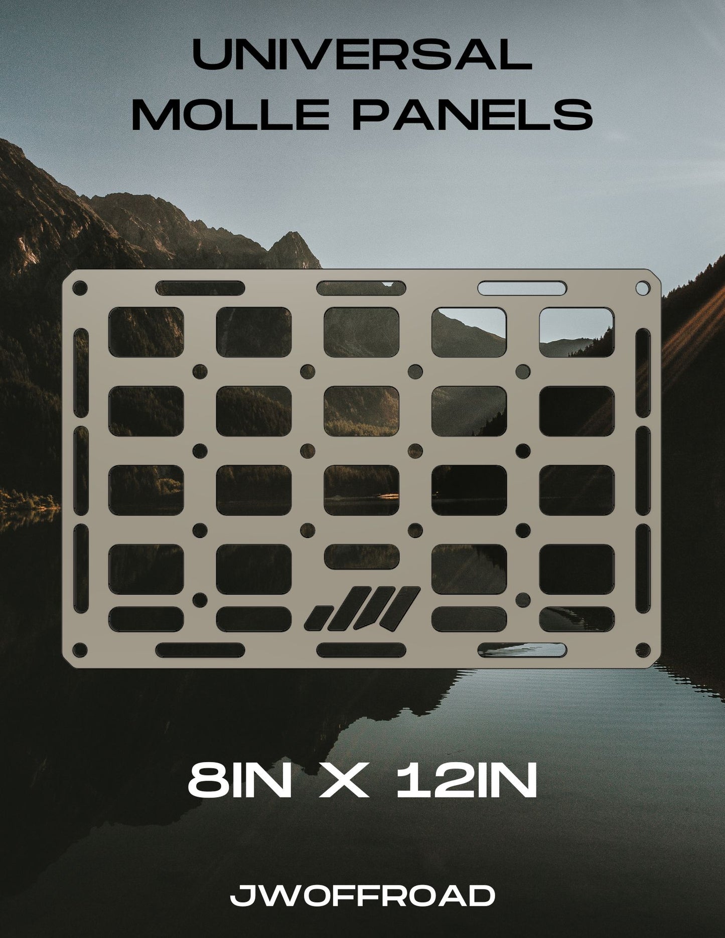 Universal Molle panel 8x12IN