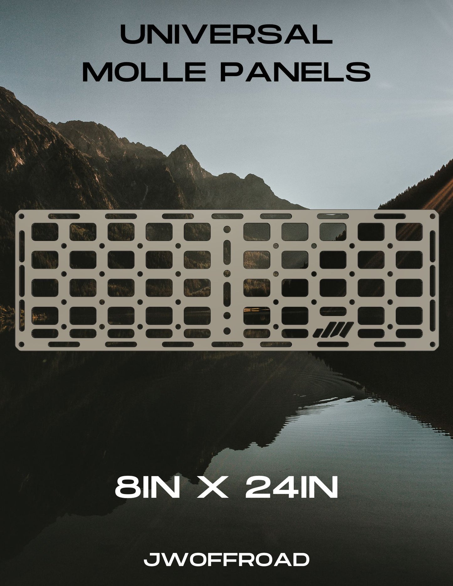 Universal Molle panel 8x24IN