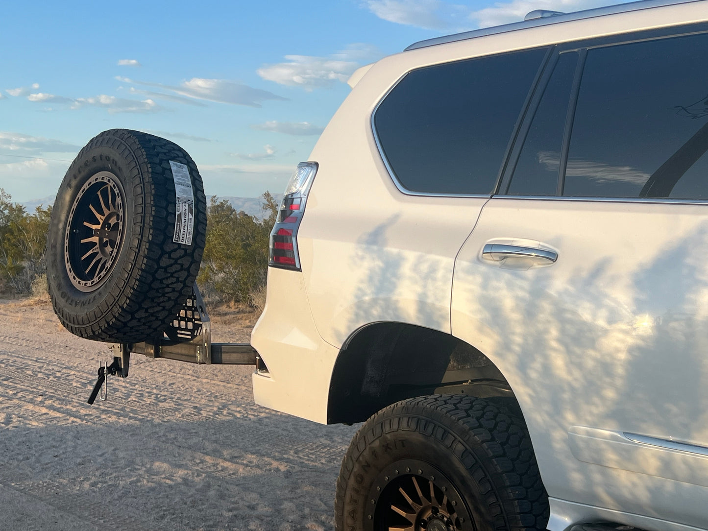 LEXUS GX460 Tire Swing out