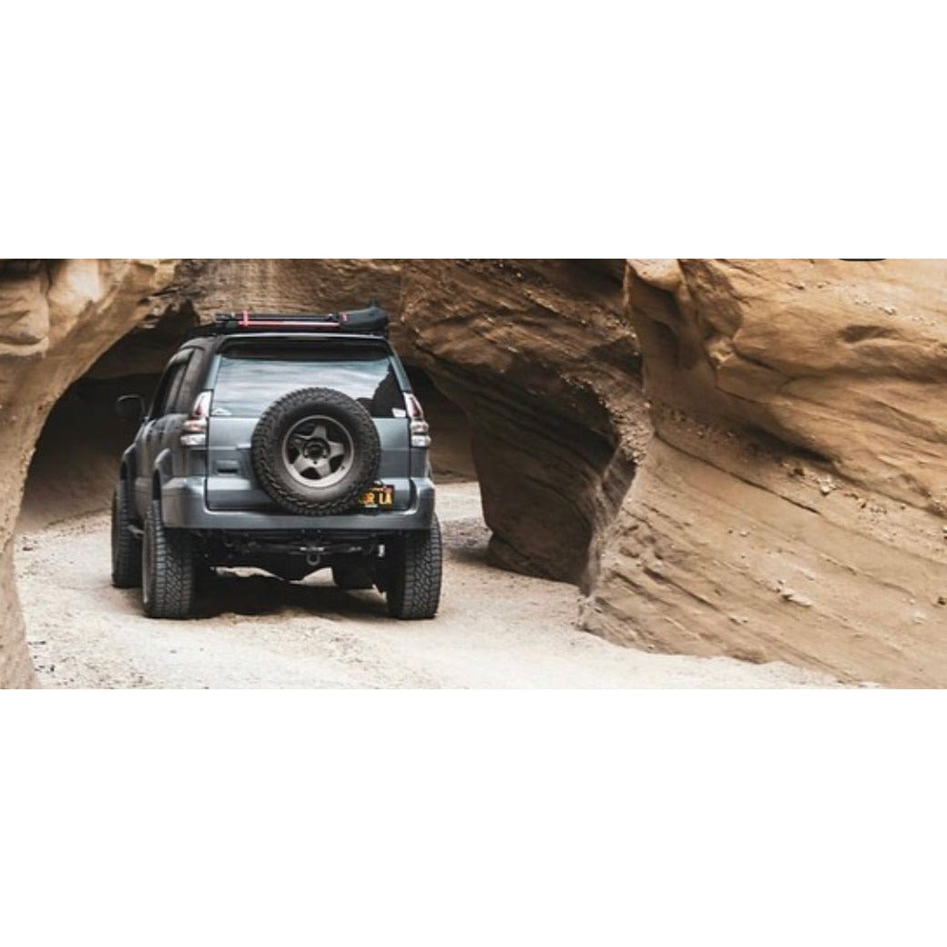 GX470 Tire Carrier 3.5" Bundle 2 - Center Camera Plate w/ DIY PLATE